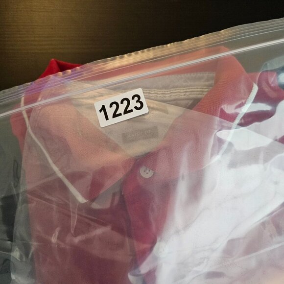 Y2K Tommy Hilfiger Polo Mens 2XL Red Classic Fit Cotton Short Sleeve Shirt - Picture 10 of 10